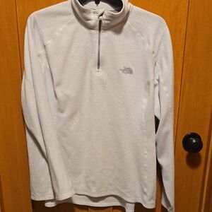 The North Face White Fleece Pullover